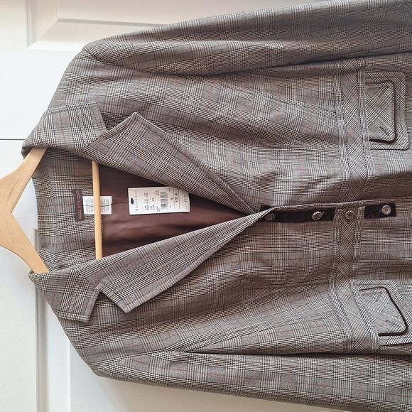 Melanie Lyne Vintage Blazer - Dark academia style - Picture 1 of 7